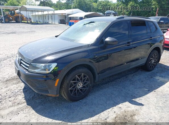 3VV1B7AX7JM084868 2018 VOLKSWAGEN TIGUAN Black Передня ліва чверть