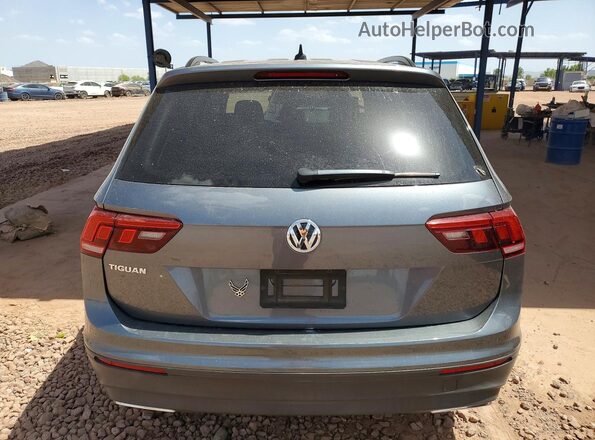 3VV1B7AX7MM085569 2021 VOLKSWAGEN TIGUAN Серый Вид сзади