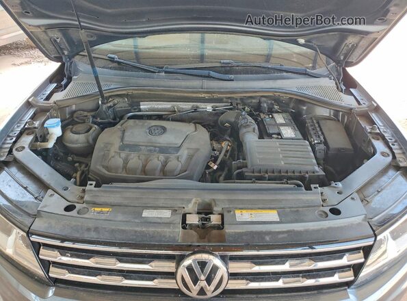 3VV1B7AX7MM085569 2021 VOLKSWAGEN TIGUAN Серый Вид задней части салона