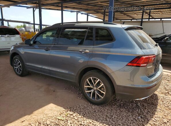 3VV1B7AX7MM085569 2021 VOLKSWAGEN TIGUAN Серый Задняя левая четверть