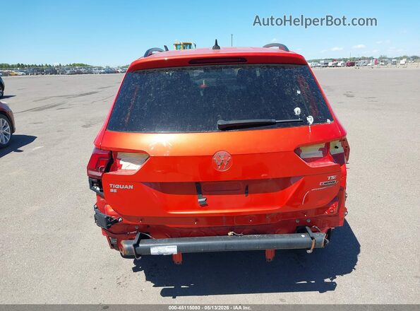 3VV2B7AX0JM200366 2018 VOLKSWAGEN TIGUAN Orange 