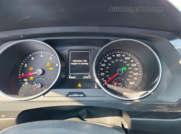 3VV2B7AX0MM088625 2021 VOLKSWAGEN TIGUAN Silver Vista del cuadro de instrumentos