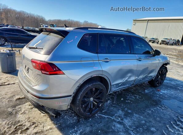 3VV2B7AX0MM088625 2021 VOLKSWAGEN TIGUAN Silver Trasero derecho