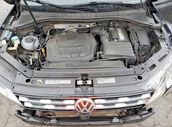 3VV2B7AX1KM063908 2019 VOLKSWAGEN TIGUAN Black Engine compartment view