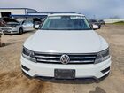 2019 Volkswagen Tiguan Se White vin: 3VV2B7AX1KM106112