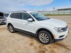 2019 Volkswagen Tiguan Se White vin: 3VV2B7AX1KM106112