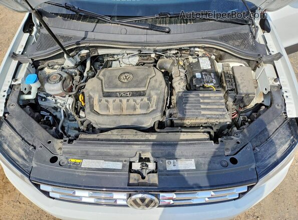 3VV2B7AX1KM106112 2019 VOLKSWAGEN TIGUAN White Вид підкапотного простору