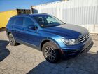 2020 Volkswagen Tiguan Se Синий vin: 3VV2B7AX1LM013043
