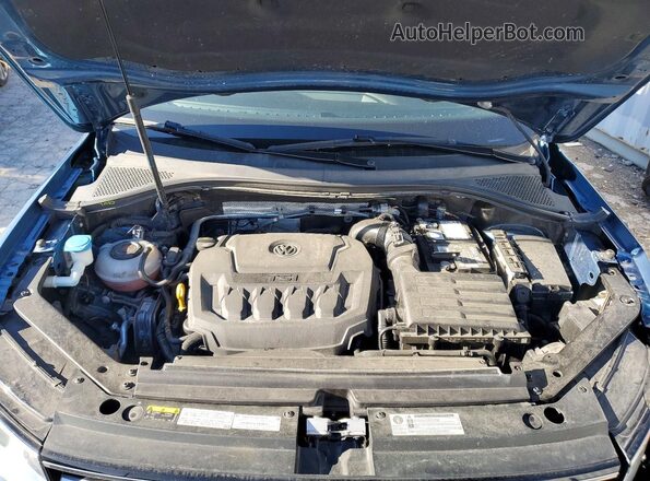 3VV2B7AX1LM013043 2020 VOLKSWAGEN TIGUAN Синий Вид подкапотного пространства