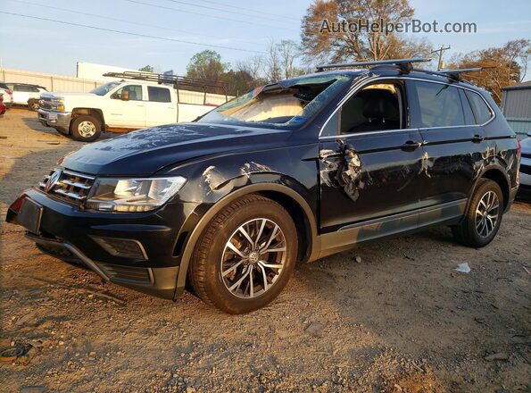 3VV2B7AX1LM038637 2020 VOLKSWAGEN TIGUAN Black Передня ліва чверть