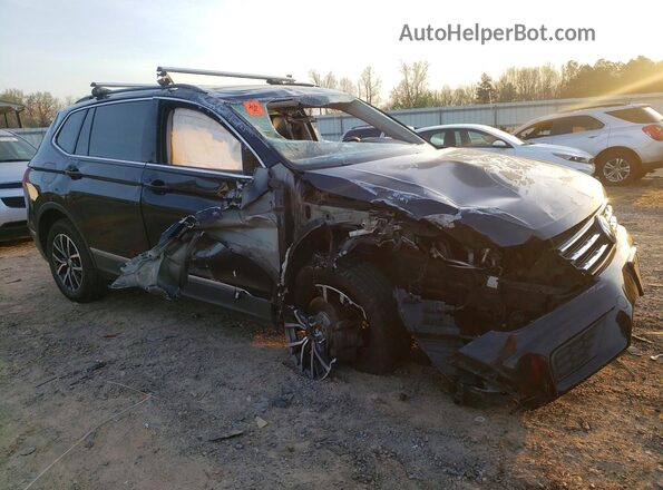 3VV2B7AX1LM038637 2020 VOLKSWAGEN TIGUAN Black Передня права чверть