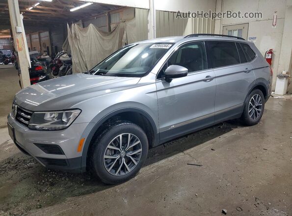 3VV2B7AX1LM043207 2020 VOLKSWAGEN TIGUAN Silver წინა მარცხენა ხედი სამი მეოთხედიდან
