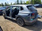 2022 Volkswagen Tiguan Se Серый vin: 3VV2B7AX1NM067297