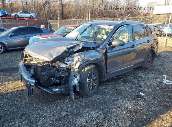 3VV2B7AX2JM157875 2018 VOLKSWAGEN TIGUAN Gray Front left