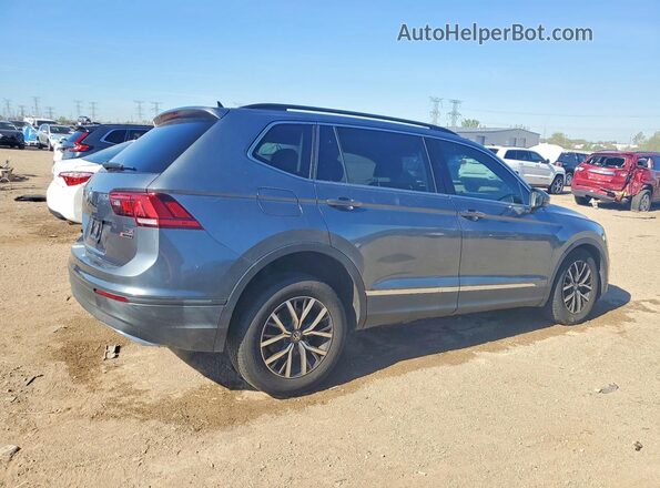 3VV2B7AX2JM165183 2018 VOLKSWAGEN TIGUAN Серый Задняя правая четверть