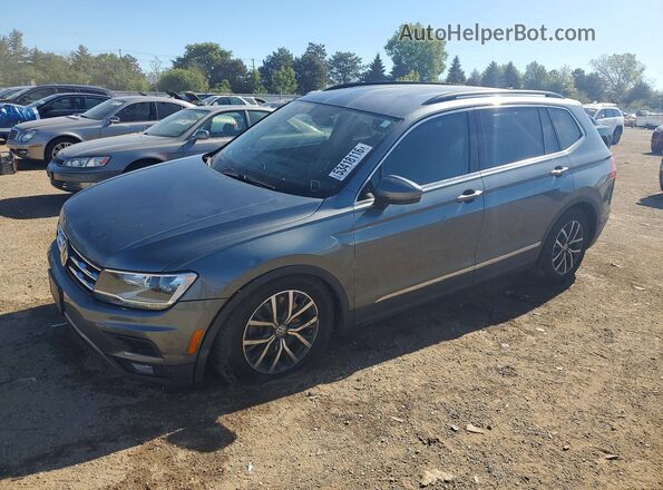 3VV2B7AX2JM165183 2018 VOLKSWAGEN TIGUAN Серый Передняя левая четверть