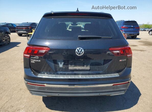 3VV2B7AX2MM133239 2021 VOLKSWAGEN TIGUAN Black Widok z tyłu