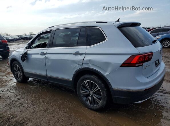 3VV2B7AX3JM107244 2018 VOLKSWAGEN TIGUAN Серебряный Задняя левая четверть