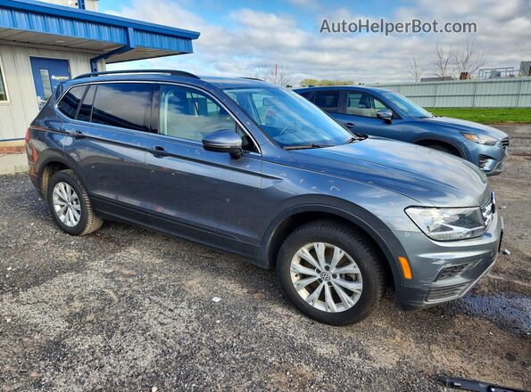 3VV2B7AX3KM041487 2019 VOLKSWAGEN TIGUAN Gray Передня права чверть