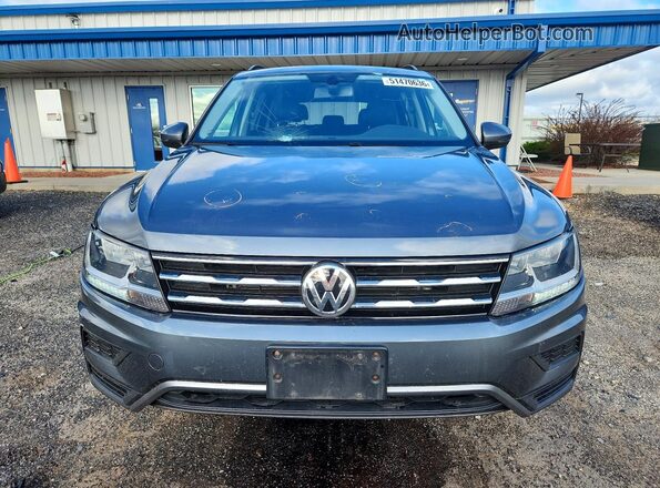 3VV2B7AX3KM041487 2019 VOLKSWAGEN TIGUAN Gray Вид спереду