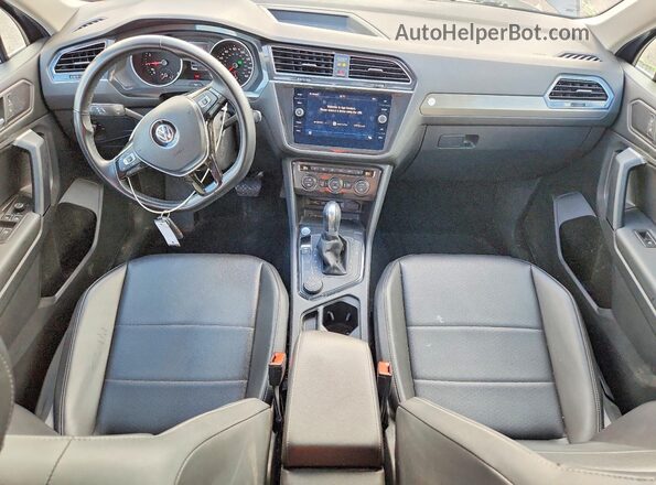 3VV2B7AX3KM041487 2019 VOLKSWAGEN TIGUAN Gray Вид панелі приладів