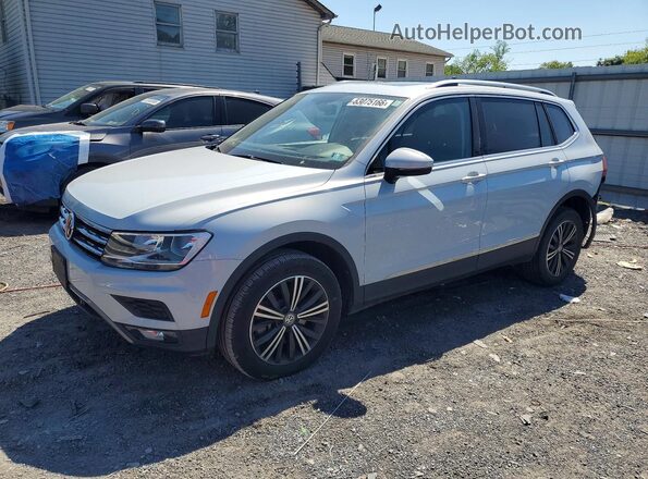 3VV2B7AX3KM048438 2019 VOLKSWAGEN TIGUAN Белый Передняя левая четверть