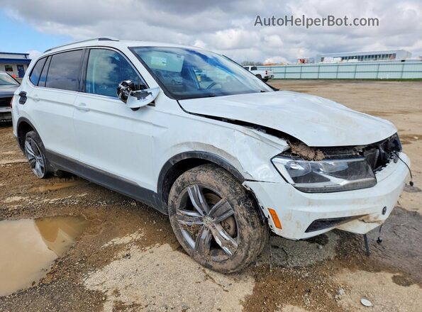 3VV2B7AX3LM108039 2020 VOLKSWAGEN TIGUAN Белый Передняя правая четверть