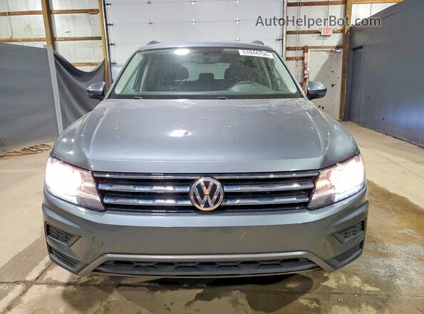 3VV2B7AX3MM097335 2021 VOLKSWAGEN TIGUAN Серый Вид спереди