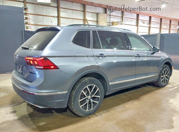 3VV2B7AX3MM097335 2021 VOLKSWAGEN TIGUAN Серый Задняя правая четверть