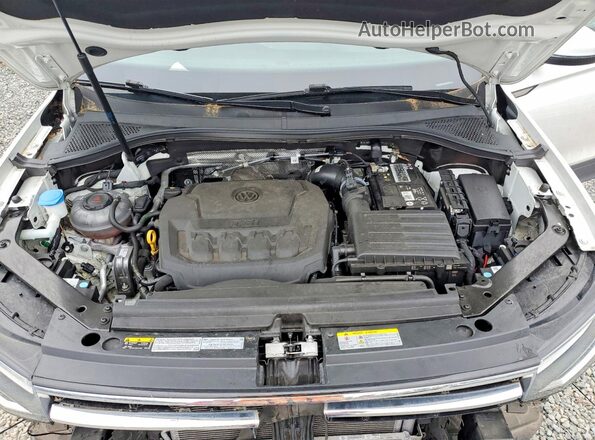 3VV2B7AX3NM043597 2022 VOLKSWAGEN TIGUAN Белый Вид подкапотного пространства