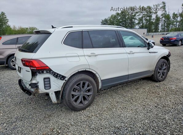 3VV2B7AX3NM043597 2022 VOLKSWAGEN TIGUAN Белый Задняя правая четверть