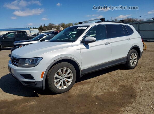 3VV2B7AX4JM153424 2018 VOLKSWAGEN TIGUAN Серебряный Передняя левая четверть
