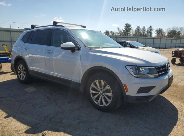 3VV2B7AX4JM153424 2018 VOLKSWAGEN TIGUAN Серебряный Передняя правая четверть