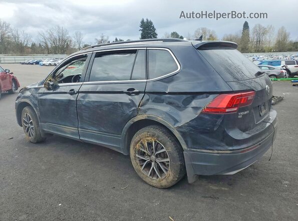 3VV2B7AX4KM192709 2019 VOLKSWAGEN TIGUAN Черный Задняя левая четверть