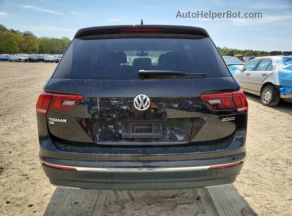3VV2B7AX4MM093083 2021 VOLKSWAGEN TIGUAN Black Widok z tyłu