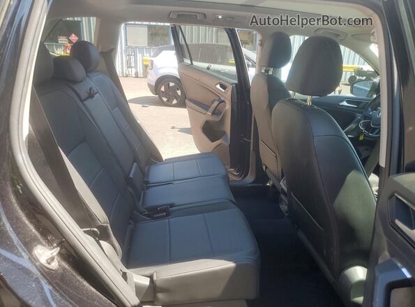 3VV2B7AX5JM051940 2018 VOLKSWAGEN TIGUAN Black უკანა სავარძლების ხედი