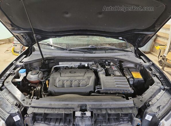 3VV2B7AX5KM145527 2019 VOLKSWAGEN TIGUAN Синий Вид подкапотного пространства
