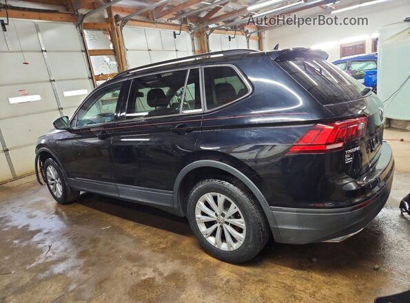 3VV2B7AX5KM145527 2019 VOLKSWAGEN TIGUAN Синий Задняя левая четверть