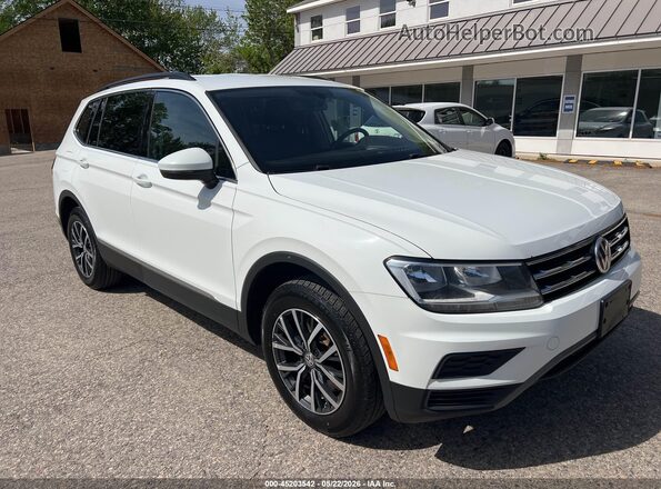3VV2B7AX5LM114005 2020 VOLKSWAGEN TIGUAN Белый Передняя правая четверть