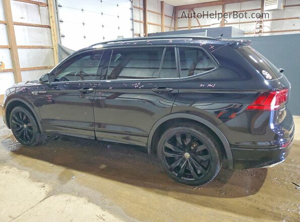 3VV2B7AX5MM106813 2021 VOLKSWAGEN TIGUAN Черный Задняя левая четверть