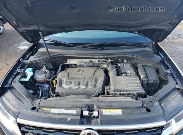 3VV2B7AX5MM106813 2021 VOLKSWAGEN TIGUAN Черный Вид задней части салона