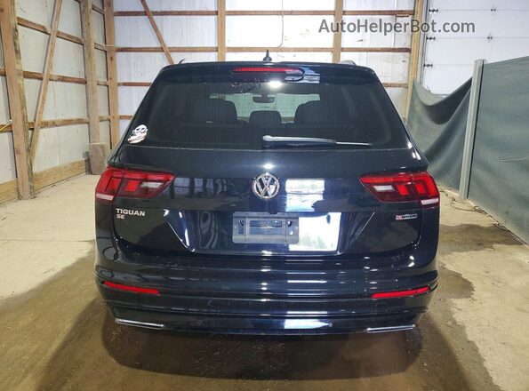 3VV2B7AX5MM106813 2021 VOLKSWAGEN TIGUAN Черный Вид сзади