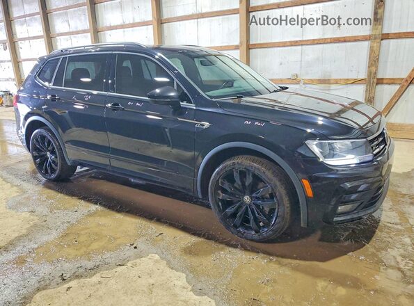3VV2B7AX5MM106813 2021 VOLKSWAGEN TIGUAN Черный Передняя правая четверть