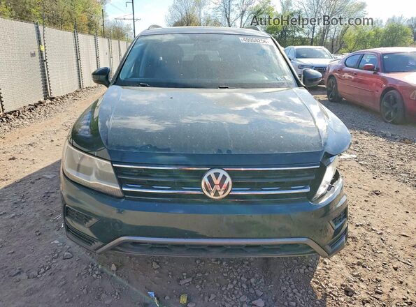 3VV2B7AX6JM150508 2018 VOLKSWAGEN TIGUAN Green Widok z przodu