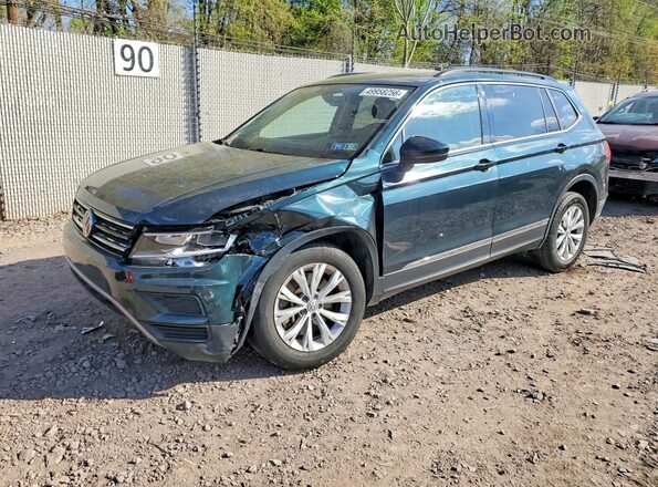 3VV2B7AX6JM150508 2018 VOLKSWAGEN TIGUAN Green Przód lewy