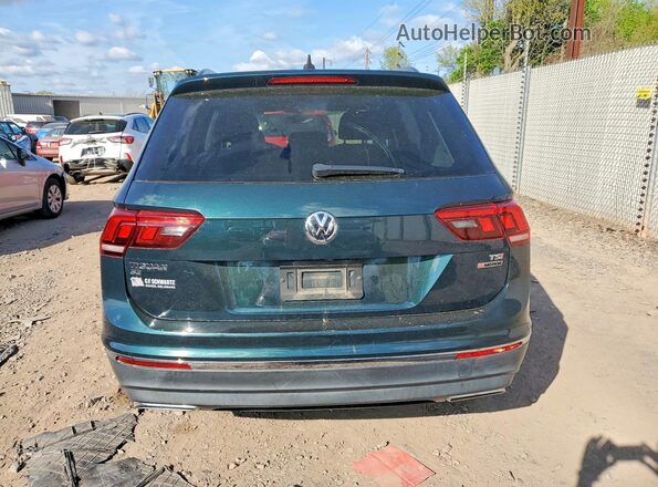 3VV2B7AX6JM150508 2018 VOLKSWAGEN TIGUAN Green Widok z tyłu