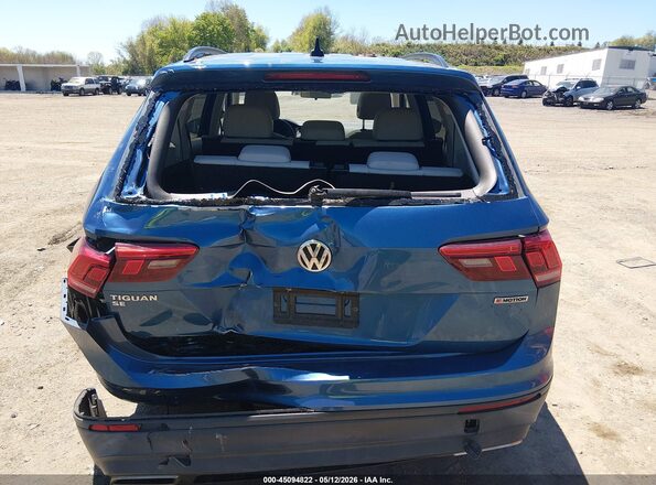 3VV2B7AX6KM007060 2019 VOLKSWAGEN TIGUAN Dark Blue Вид спереди