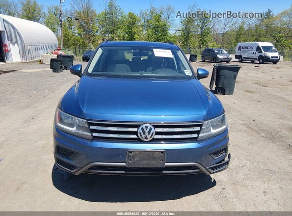 3VV2B7AX6KM007060 2019 VOLKSWAGEN TIGUAN Dark Blue Вид щитка приборов