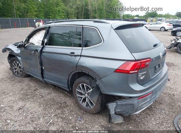 3VV2B7AX6KM072605 2019 VOLKSWAGEN TIGUAN Синий Задняя левая четверть