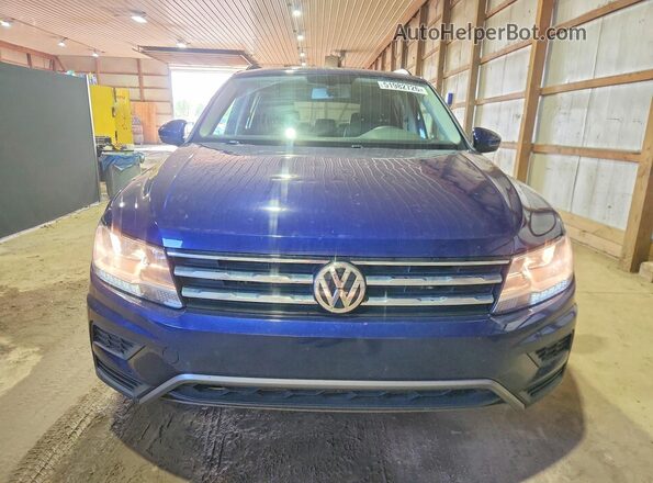 3VV2B7AX6MM040935 2021 VOLKSWAGEN TIGUAN Blue Vista frontal